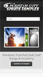 Mobile Screenshot of martincitysports.com